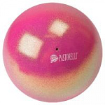 Pastorelli мяч New Generation 18 см Glitter HIGH VISION Rosa Fluo Baby HV