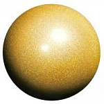 Chacott мяч 17 3015030016-98 Jewelry Ball Мяч ювелирный с блёстками 599 Gold