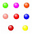 картинка Мяч 18 см одноцветный Heleon  от интернет-магазина Мяч 18 см одноцветный Heleon 