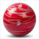 Pastorelli мяч KISS & CRY 18 см Red_Silver