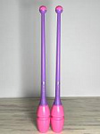 CHACOTT Булавы резиновые комбинированные 455 мм 277 Pink x Purple