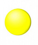 Мяч 18 см одноцветный Heleon жёлтый